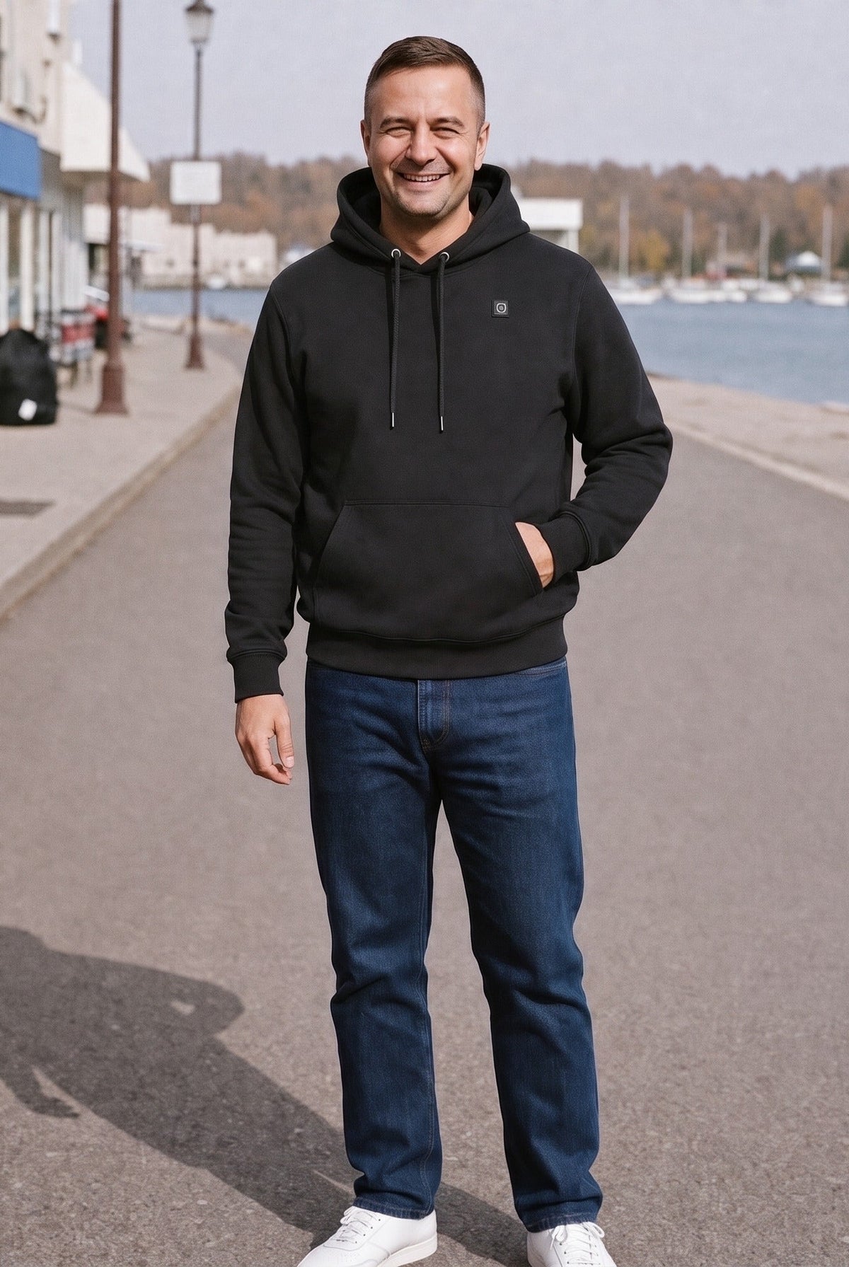 Men's Heated Hoodie | Three Heat Settings | USB | 2 Colours