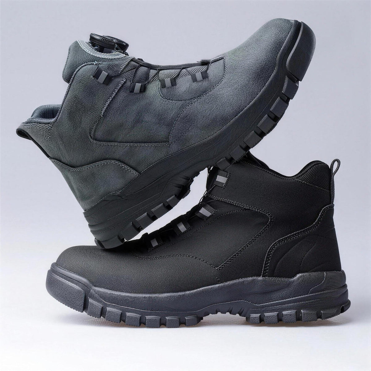 Men's Steel Toe Boots | Dial Lacing | Lined or Unlined