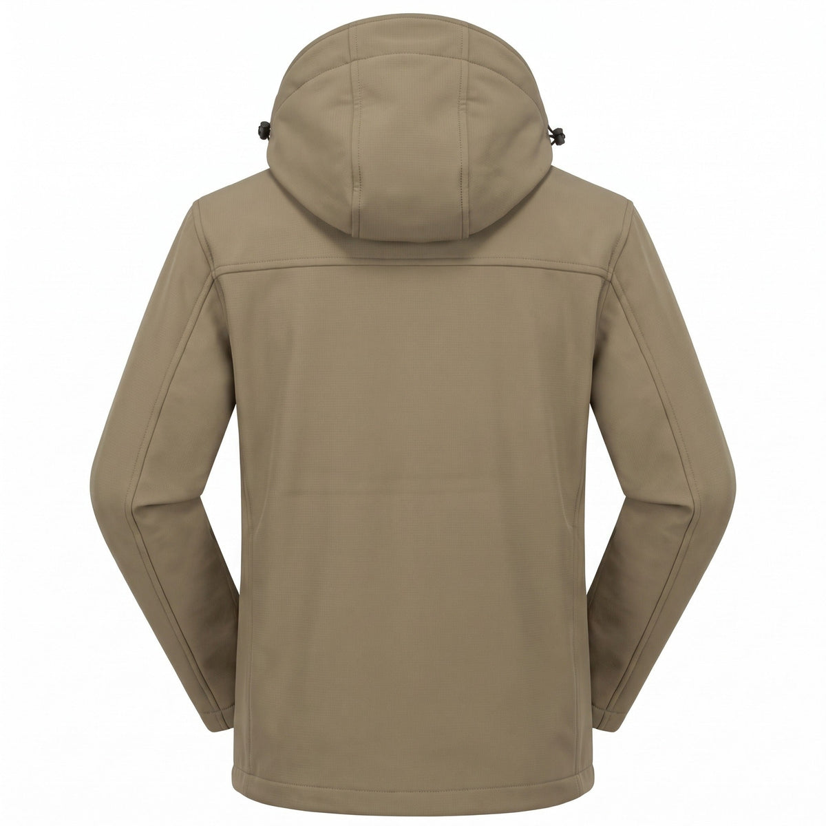 Men's Softshell Rain Jacket | Hooded | Water Repellent | Zip Pockets