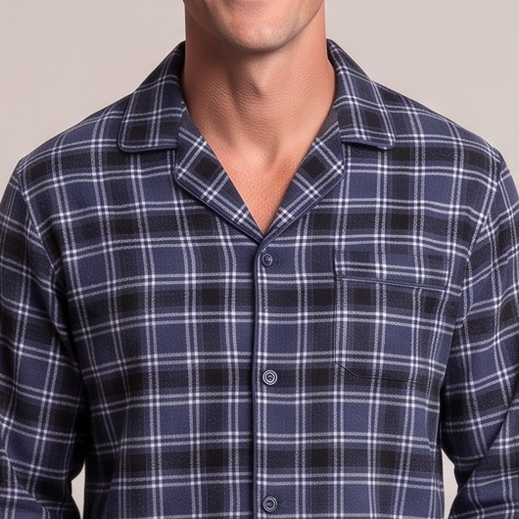 Men's Flannel Pyjama Set | Check | 3 Colours