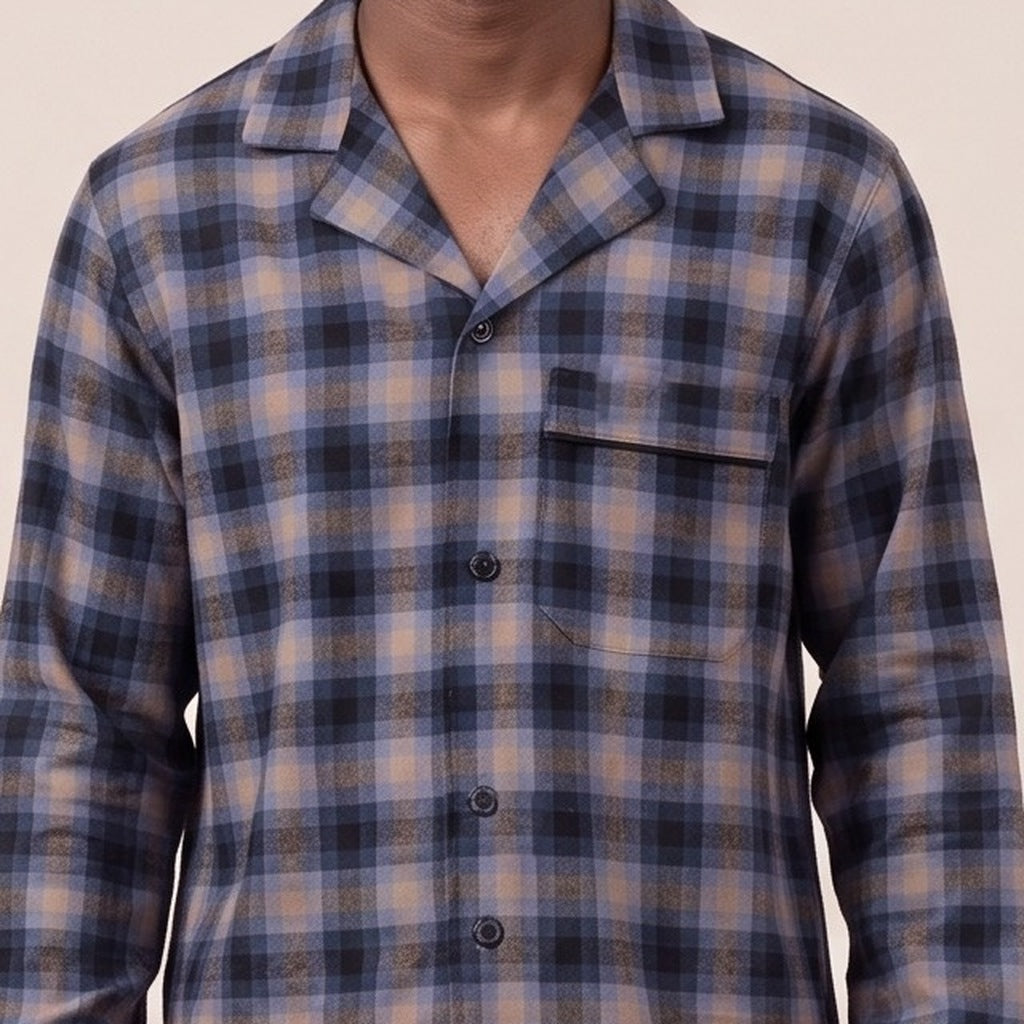 Men's Classic Check Pyjamas | Flannel | 2 Colours