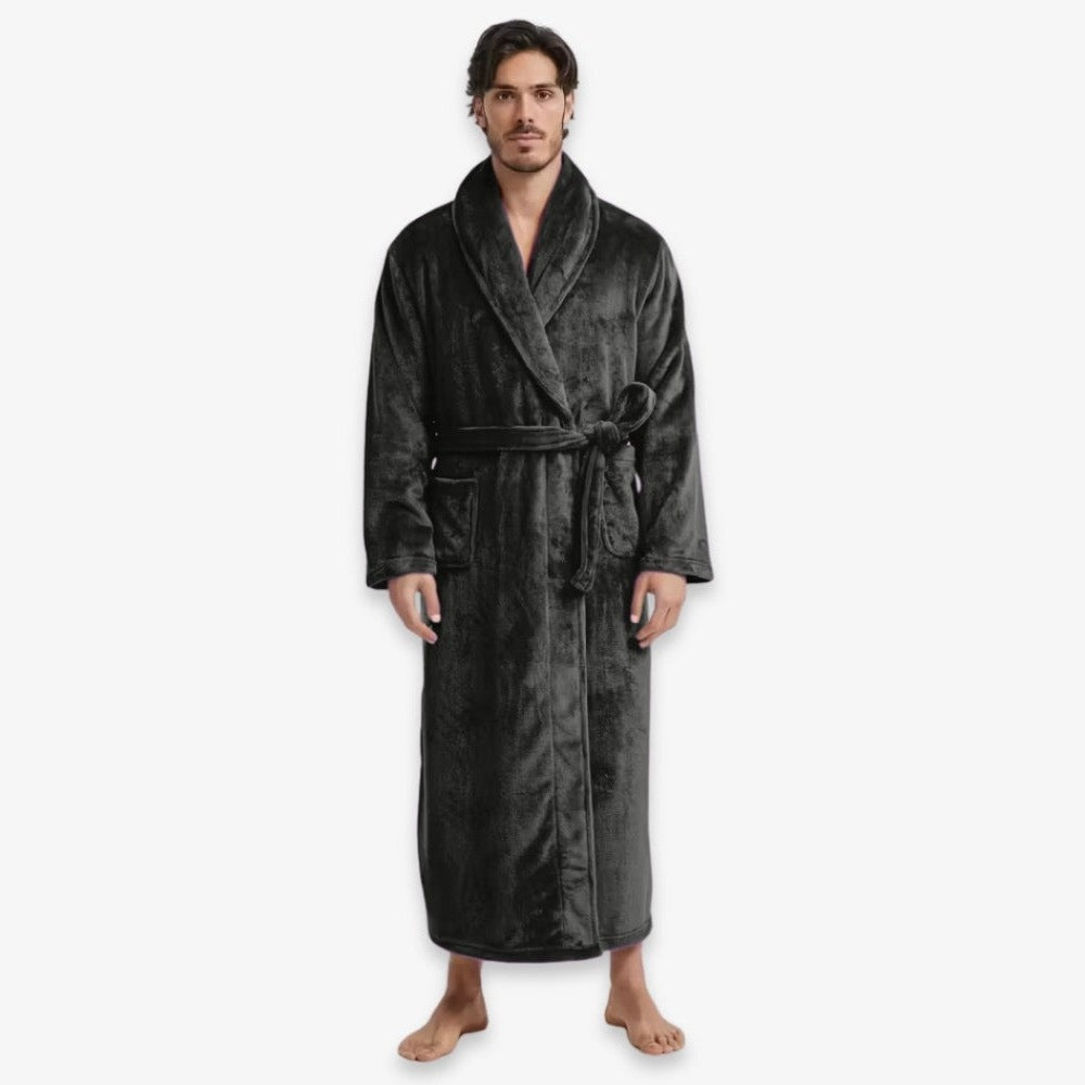 Men's Plush Fleece Dressing Gown | 7 Colours