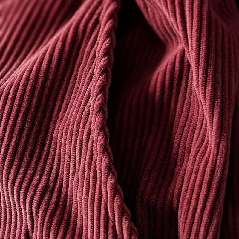 Men's Corduroy Lounge Set | Zip Jacket | Wide Trousers