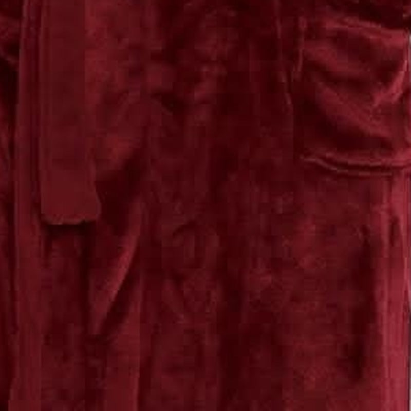 Men's Hooded Fleece Dressing Gown | Two Tone | 10 Colours