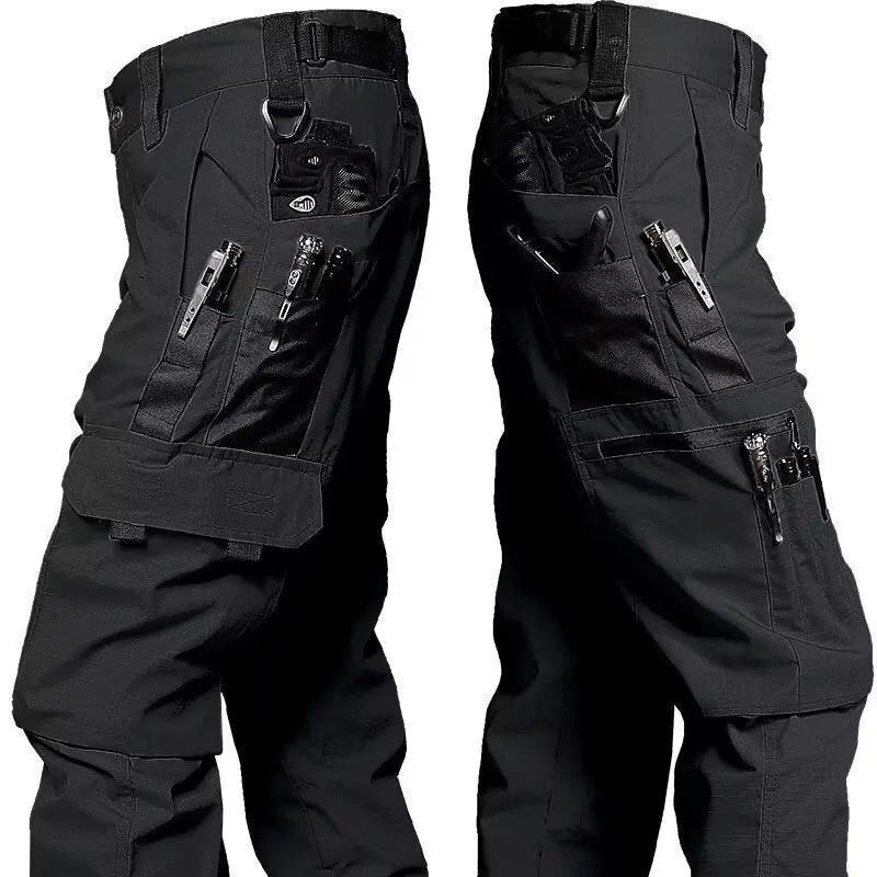 Men's Ripstop Trousers | Tactical | Water-Repellent | Multi-Pocket