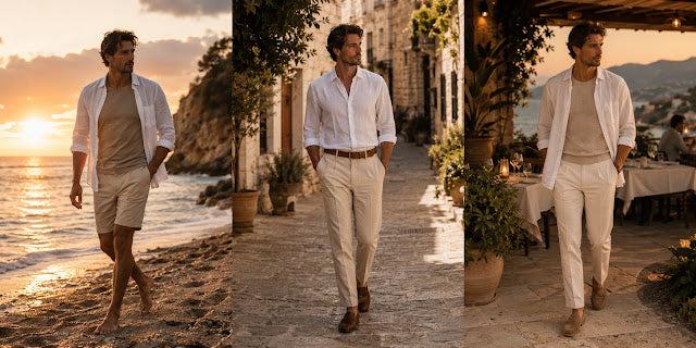 Men's Linen Shirts: The Most Versatile Companion in Summer