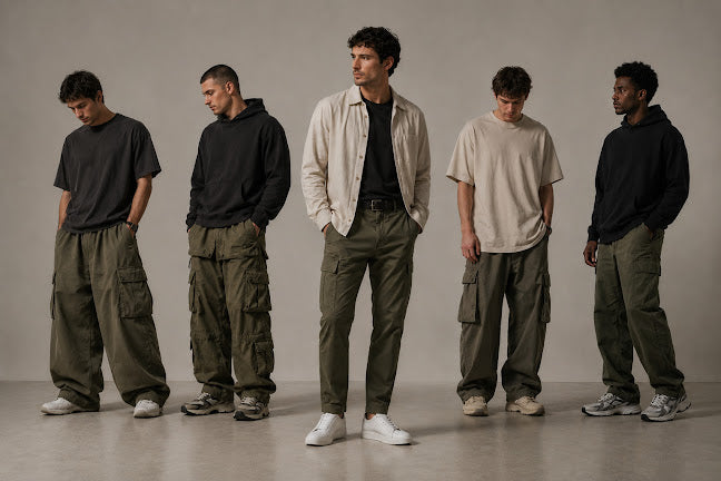 Men's Cargo Trousers: From Workwear Staple to Fashion Comeback