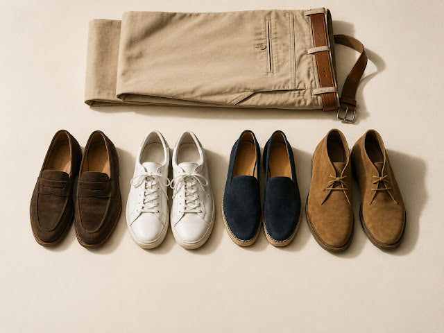 Which Shoes Go With Chinos and Tailored Trousers? The Complete Guide for Men