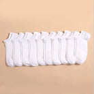 Ankle Socks | Low Cut | Breathable | Set of Socks | Men's Socks-Chaps London-White-One size-Chaps London