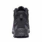 Black hiking boot rear view showing heel, sole and ankle support | Chaps London