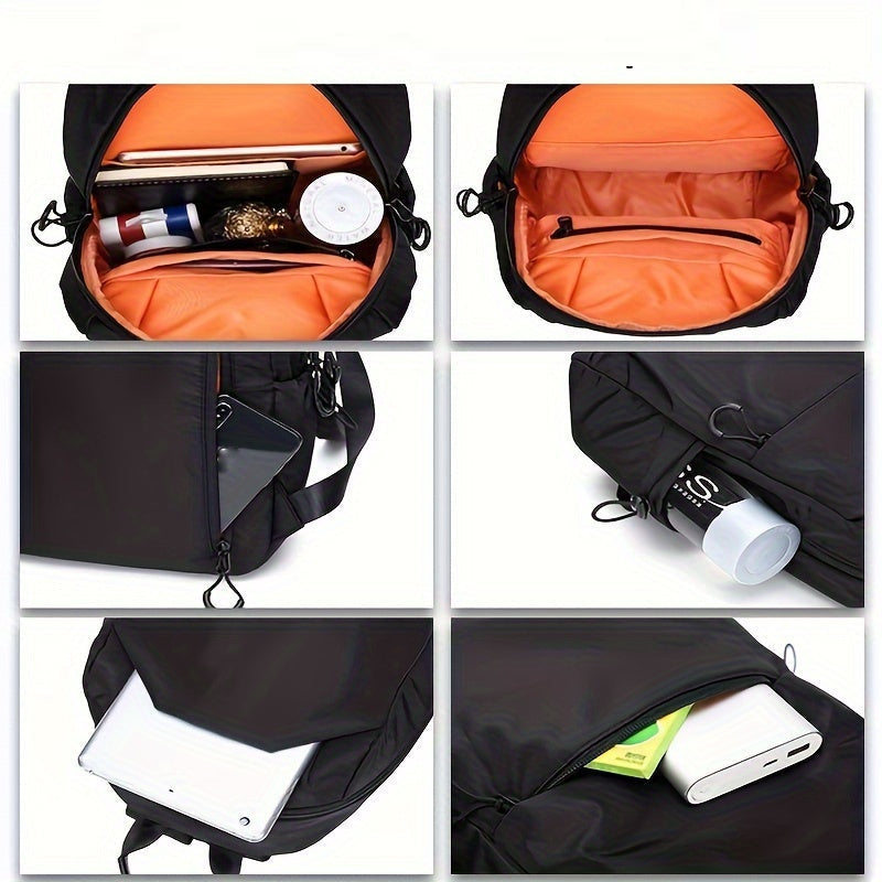 Backpack | Men's Minimalist Everyday Rucksack | Zip Closure-Backpack-Chaps London-Chaps London