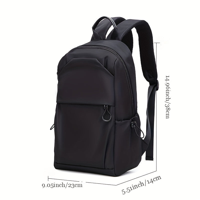 Backpack | Men's Minimalist Everyday Rucksack | Zip Closure-Backpack-Chaps London-Chaps London