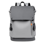 Backpack | Men's Waterproof Laptop Travel Rucksack | USB Charging Port-Backpack-Chaps London-Light Grey-Chaps London