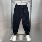 Baggy Joggers - Men's Elastic Waist Comfy Joggers-Joggers-Chaps London-Black-S-Chaps London