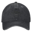 Baseball Cap | Unisex | Washed | Baseball Hats for Men | Men's Cap-Baseball Cap-Chaps London-Black-One Size-Chaps London