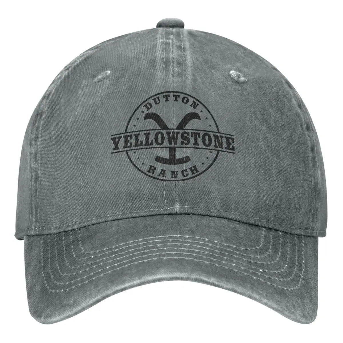 Baseball Cap | Unisex | Washed | Baseball Hats for Men | Men's Cap-Baseball Cap-Chaps London-Gray-One Size-Chaps London