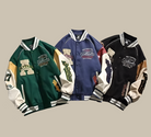 Baseball Jacket - Oversized - Varsity Jacket - Bomber Jacket - Men's Jacket-Varsity Jacket-Chaps London-Chaps London