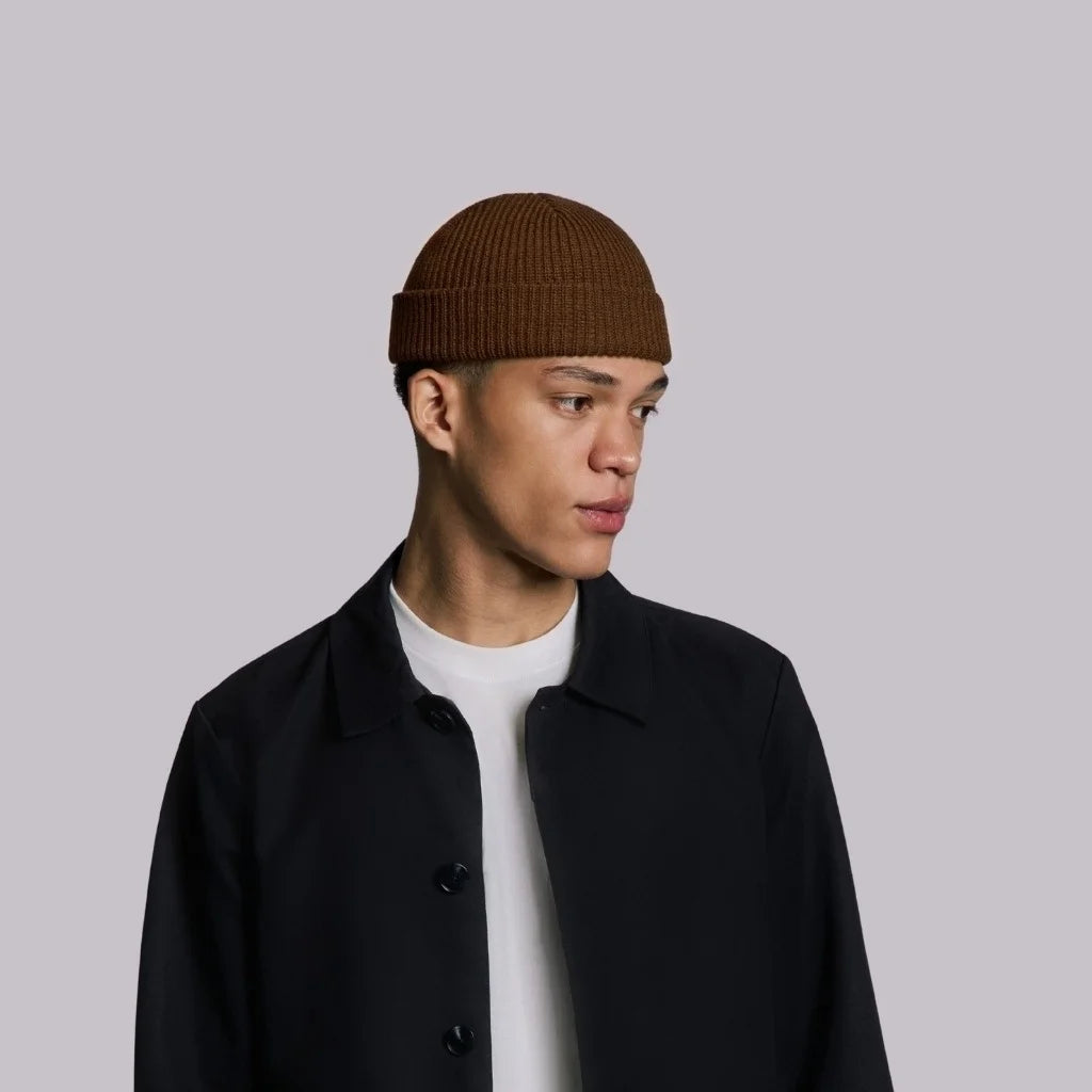 Beanie - Men's Fisherman Docker Ribbed Knit-Beanie-Chaps London-Chaps London