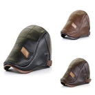 Beret - Leather - Paddy Cap - Flat Cap - Men's Hats-Leather Beret-Chaps London-Chaps London
