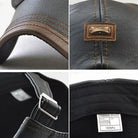 Beret - Leather - Paddy Cap - Flat Cap - Men's Hats-Leather Beret-Chaps London-Chaps London