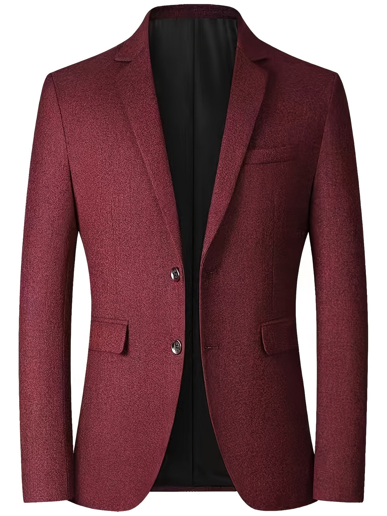 Blazer | Single Breasted | Smart Casual | Blazer Jacket | Men's Blazer-Chaps London-Red-XS-Chaps London