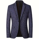 Blazer - Stylish - Single Breasted - Suit Jacket - Men's Clothing-Fashion Men Blazer Single-breasted All-year-Chaps London-Navy Blue-XS-Chaps London