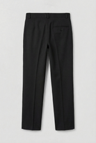 Boys School Trousers | Black Slim Fit | Adjustable Waist-Boys Trousers-Chaps London-Chaps London