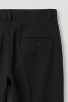 Boys School Trousers | Black Slim Fit | Adjustable Waist-Boys Trousers-Chaps London-Chaps London
