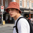 Bucket Hat - Men's Washed Cotton Wide Brim-Bucket Hat-Chaps London-Chaps London