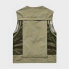 Cargo Gilet - Men's Zip Up with Pockets-Vests-Chaps London-Chaps London