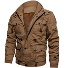 Cargo Jacket - Men's Hooded Fleece Lined Jacket-Men's Cargo Jacket-Chaps London-Chaps London