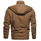 Cargo Jacket - Men's Hooded Fleece Lined Jacket-Men's Cargo Jacket-Chaps London-Chaps London