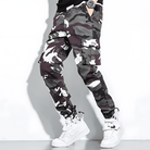 Cargo Joggers | Camouflage | Slim Fit | Cargo Pants | Men's Pants -Men's long pants-Chaps London-Chaps London