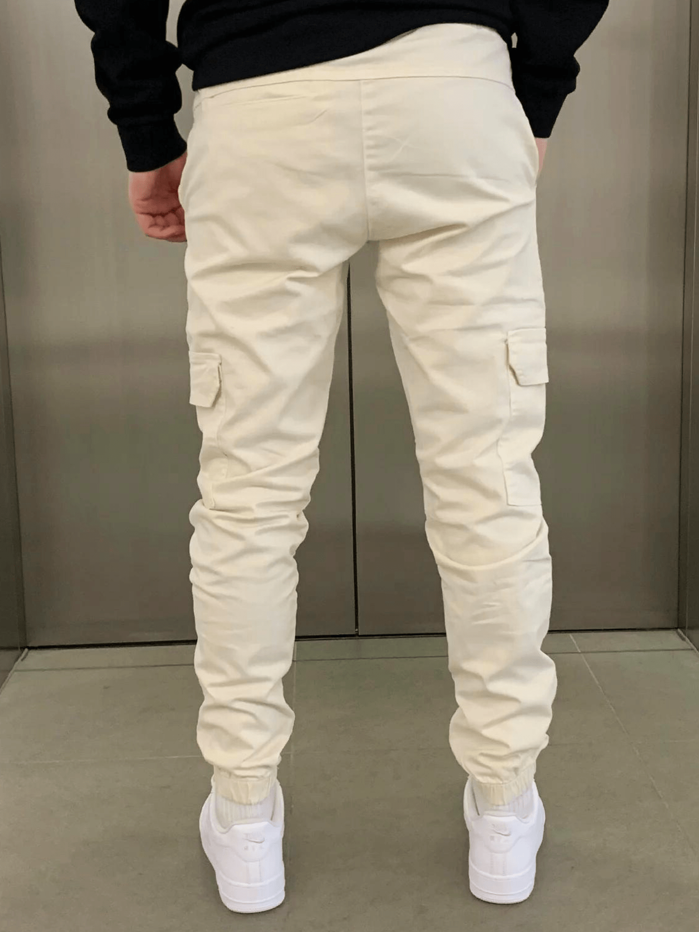 Cargo Joggers | Drawstring | Skinny | Cargo Pants | Men's Trousers-Cargo Joggers-Chaps London-Chaps London