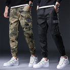 Cargo Joggers - Men's Camouflage Drawstring Skinny Cargo Pants-Chaps London-Chaps London