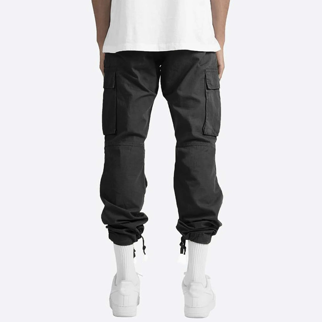 Cargo Pants - Casual - Loose Fit - Straight Leg Cargos - Men's Trousers-Men Summer Pants-Chaps London-Chaps London