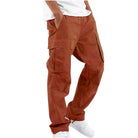 Cargo Pants - Casual - Loose Fit - Straight Leg Cargos - Men's Trousers-Men Summer Pants-Chaps London-Orange-S-Chaps London