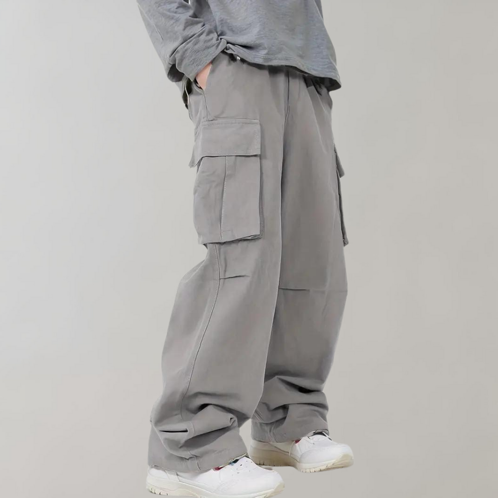 Cargo Pants | Loose Fit | Wide Leg | Baggy Pants | Men's Pants -Men's Cargo Pants-Chaps London-Chaps London