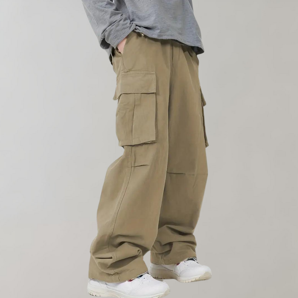 Cargo Pants | Loose Fit | Wide Leg | Baggy Pants | Men's Pants -Men's Cargo Pants-Chaps London-Chaps London