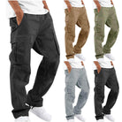 Cargo Pants - Men's Casual Baggy Loose Fit Cargo Trousers-Men's Cargo Pants-Chaps London-Chaps London