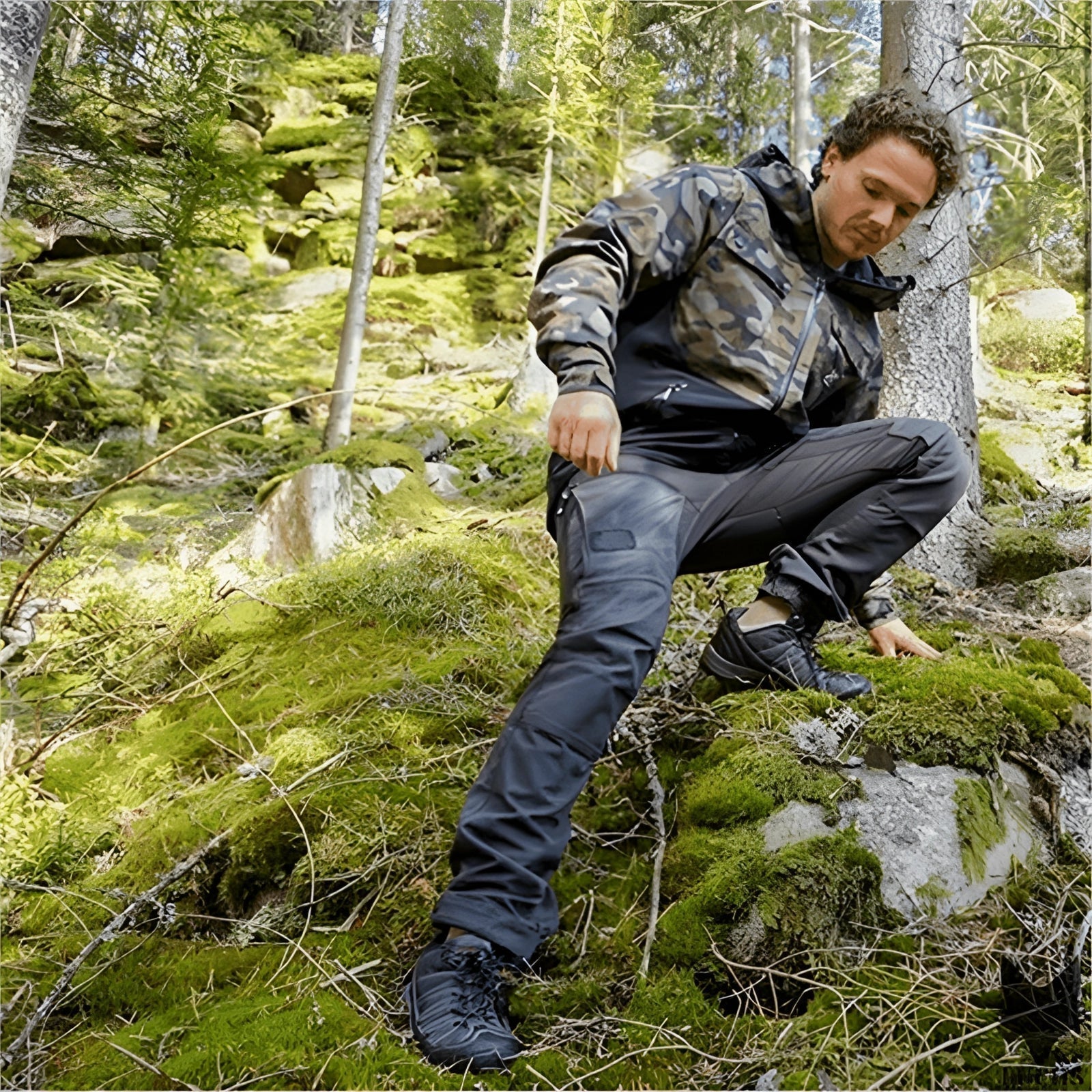 Cargo Pants - Straight Leg - Tactical - Trousers for Trekking - Men's Cargo Trousers-Chaps London-Chaps London