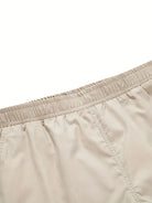 Cargo Shorts | Beige | Loose Fit | Long Shorts | Men's Shorts-Cargo Shorts-Chaps London-Chaps London