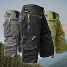 Cargo Shorts | Leisure | Pockets | Long Shorts | Men's Capri Pants-Men's Capri Pants-Chaps London-Chaps London