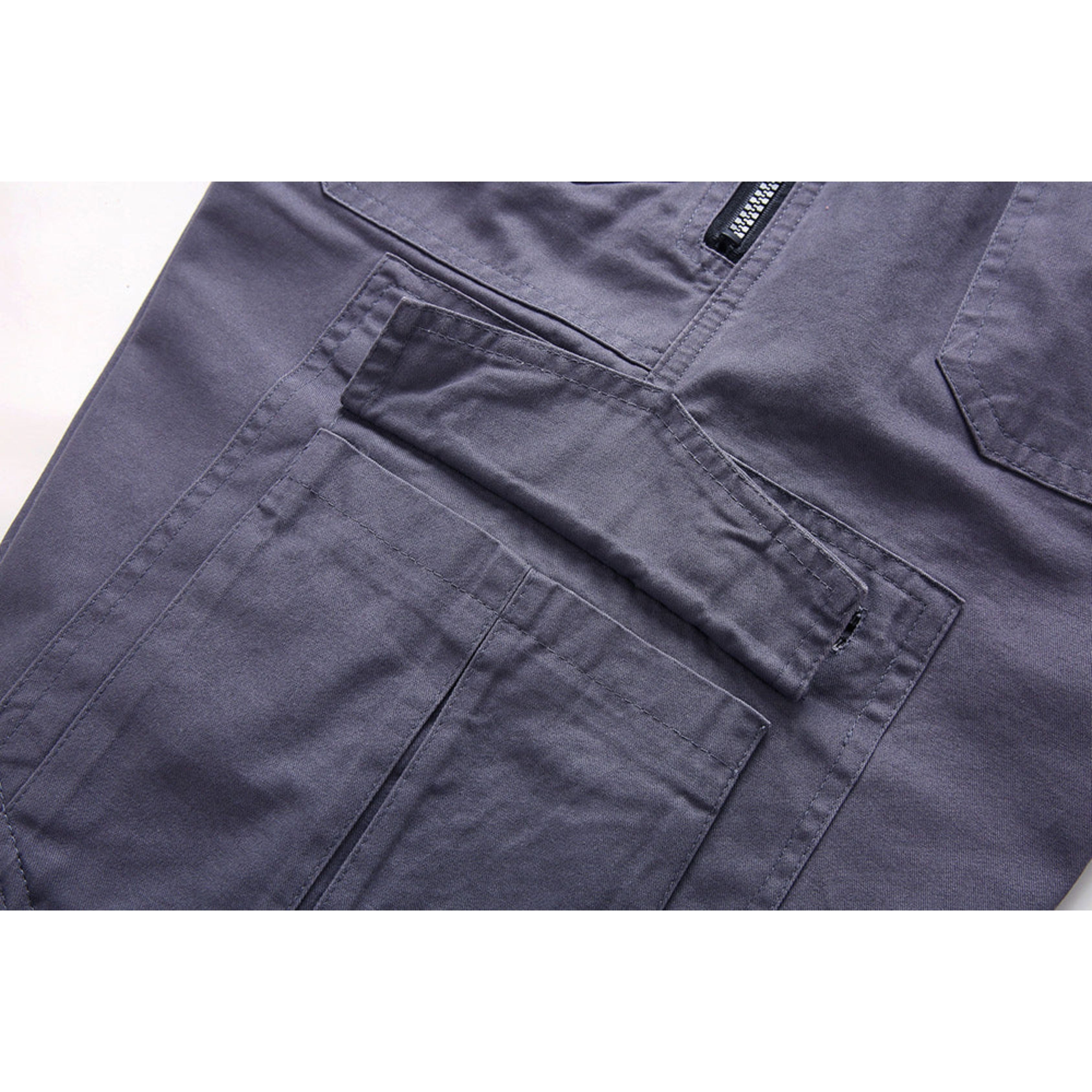 Cargo Shorts | Leisure | Pockets | Long Shorts | Men's Capri Pants-Men's Capri Pants-Chaps London-Chaps London