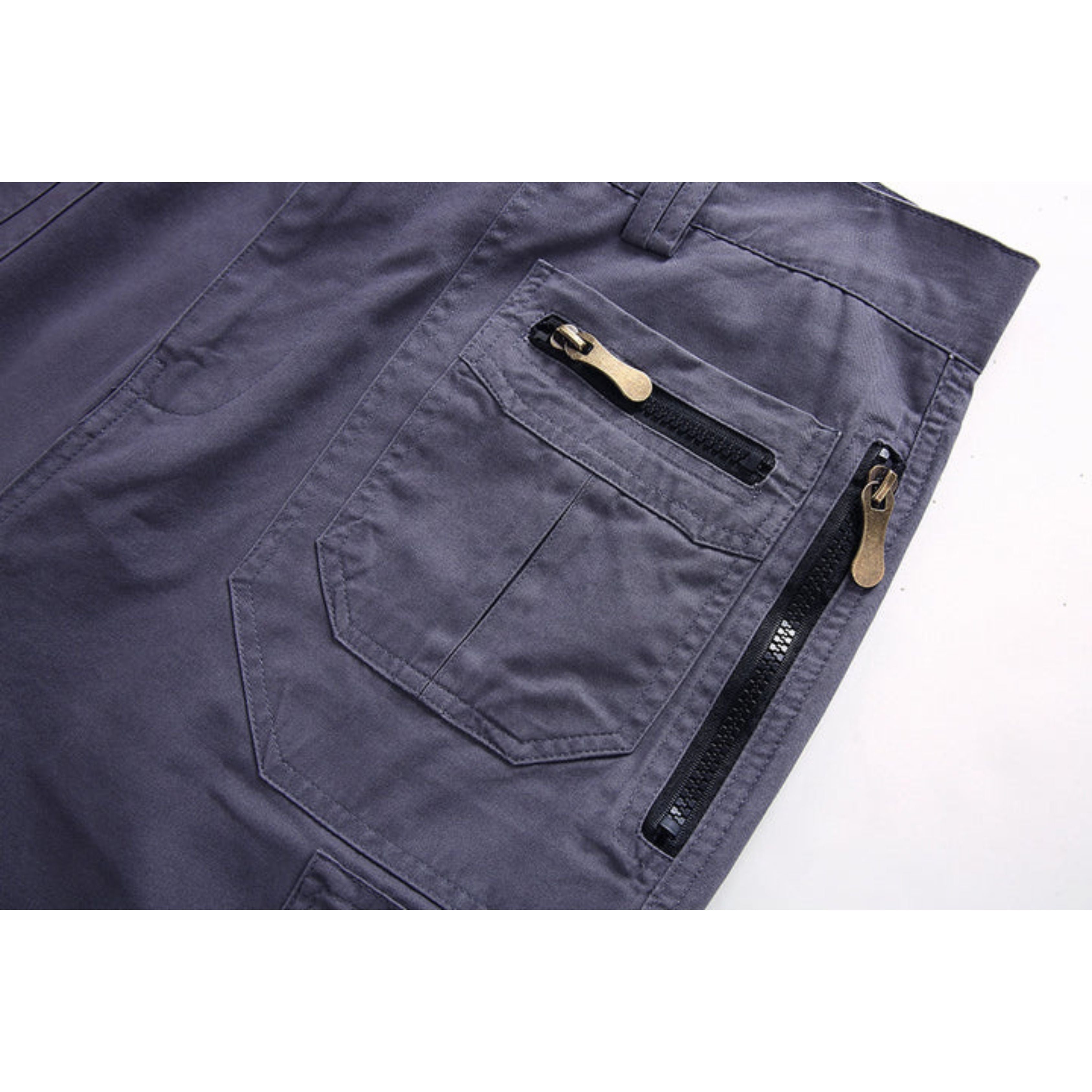 Cargo Shorts | Leisure | Pockets | Long Shorts | Men's Capri Pants-Men's Capri Pants-Chaps London-Chaps London