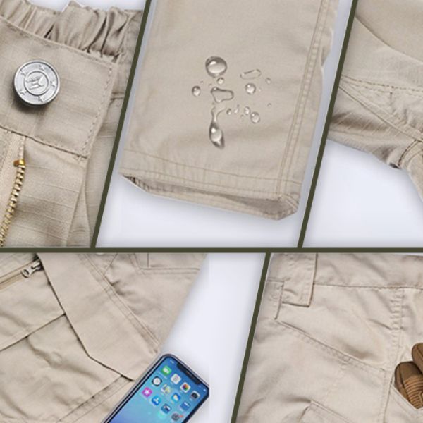 Cargo Trousers - Men's Tactical Outdoor Hiking Pockets-Cargo Pants-Chaps London-Chaps London