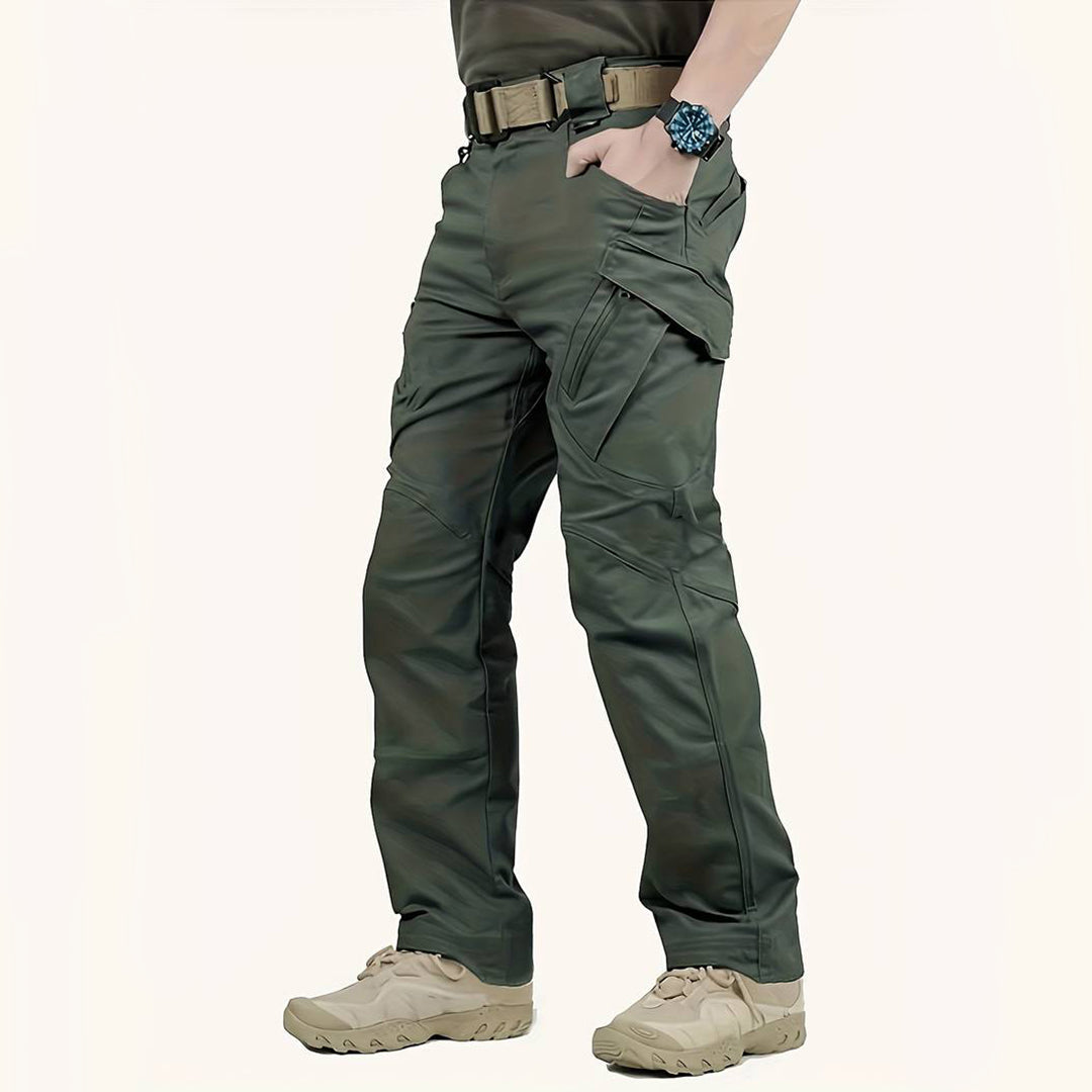 Cargo Trousers - Men's Tactical Straight Leg-Fashion Men Pants Cargo All-year-Chaps London-Army Green-XS-Chaps London