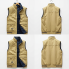 Cargo Vest | Sleeveless | Pockets | Work Vest | Men's Gilet-Men’s Cargo Vest-Chaps London-Chaps London