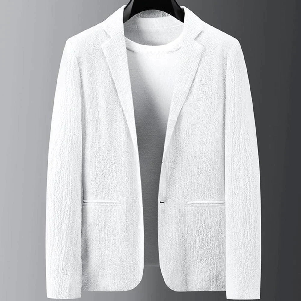 Casual Suit | Lightweight | Drawstring | Trouser and Blazer Set | Men's Two-Piece Set-Blazers-Chaps London-Chaps London