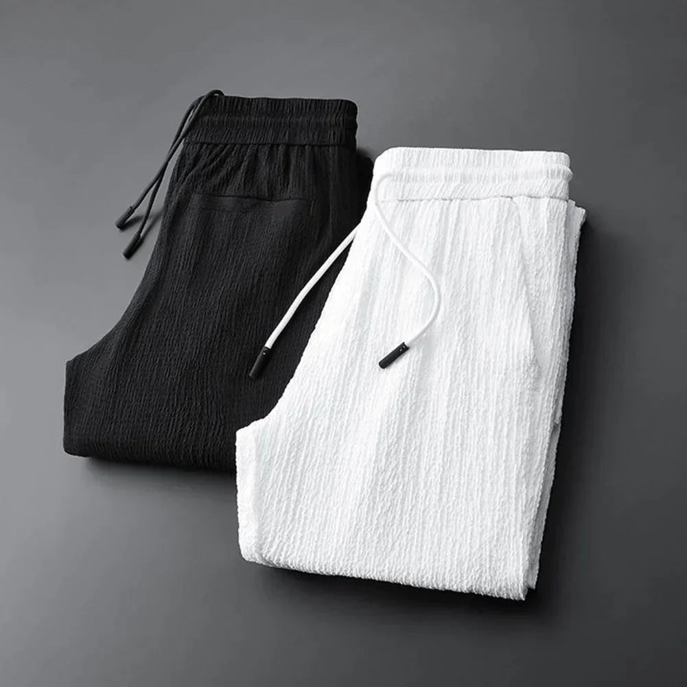 Casual Suit | Lightweight | Drawstring | Trouser and Blazer Set | Men's Two-Piece Set-Blazers-Chaps London-Chaps London